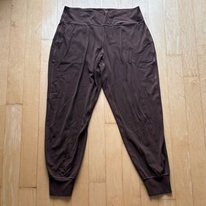 lululemon athletica brown joggers